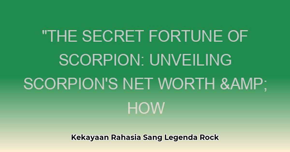 scorpions net worth
